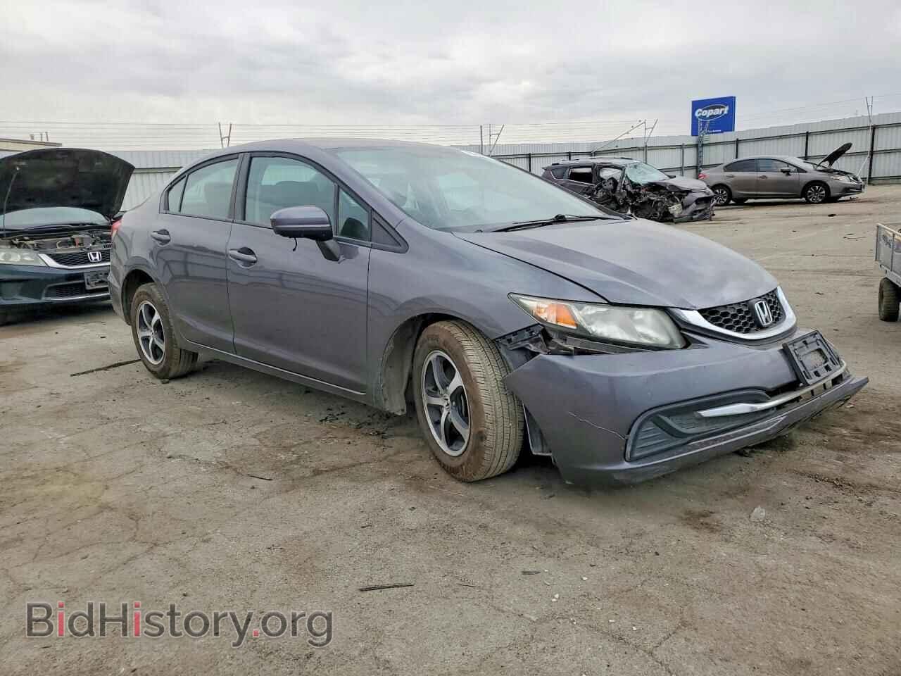 2015 HONDA CIVIC - VIN: 19XFB2F70FE700461 - Фото 4
