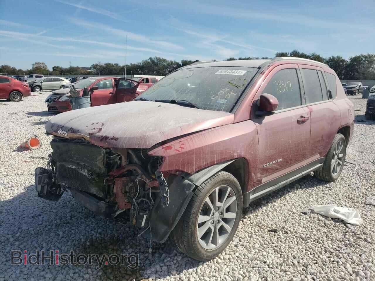 2014 JEEP COMPASS - VIN: 1C4NJDCB1ED502104 - Фото 2