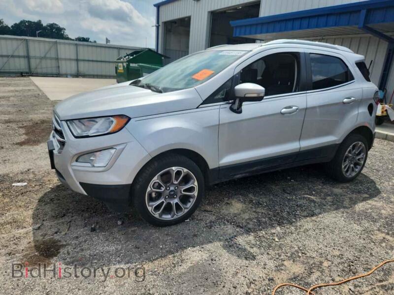 2019 Ford ECOSPORT Titanium (VIN MAJ6S3KL7KC252185) — photo 1 of 12, Copart, damage: side