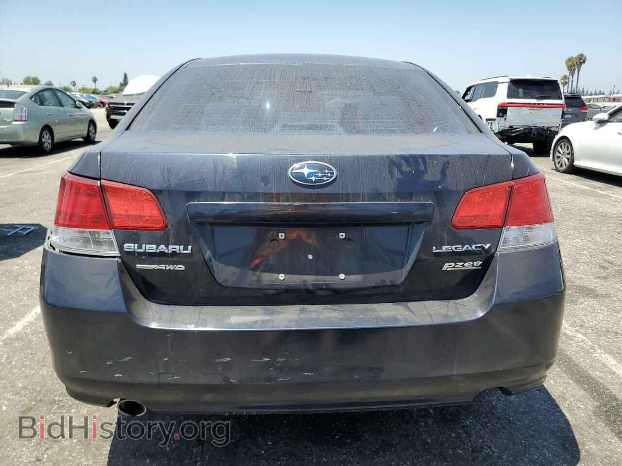 2012 SUBARU LEGACY - VIN: 4S3BMBC64C3016830 - Фото 6