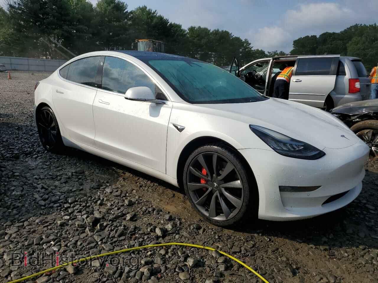 2020 TESLA MODEL 3 - VIN: 5YJ3E1ECXLF624093 - Фото 4