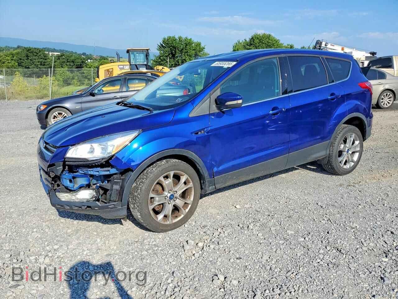 2013 Ford ESCAPE SEL (VIN 1FMCU9HX8DUB59785) — фото 1 из 15, Copart, повреждение: передняя часть