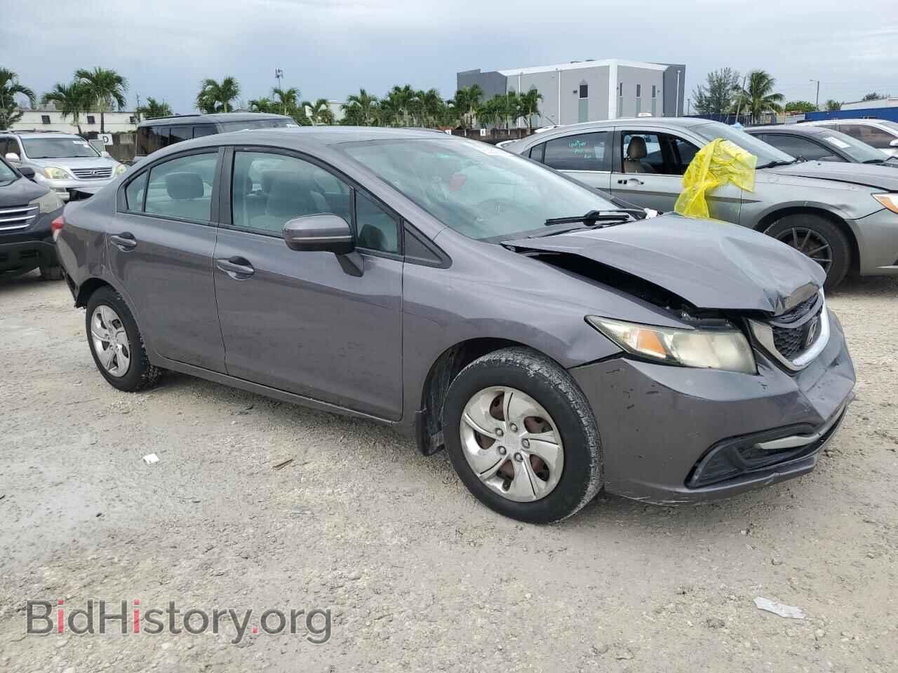 2014 HONDA CIVIC - VIN: 19XFB2F58EE058598 - Фото 4