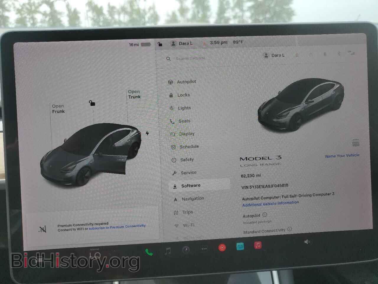 2018 TESLA MODEL 3 - VIN: 5YJ3E1EA9JF045818 - Фото 9