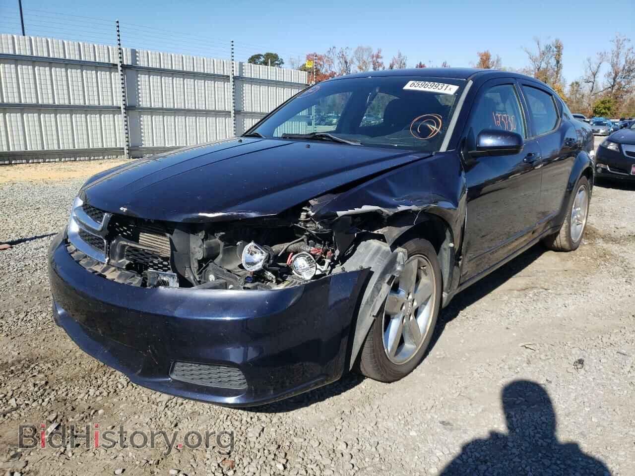 2011 DODGE AVENGER - VIN: 1B3BD1FB0BN561222 - Фото 2
