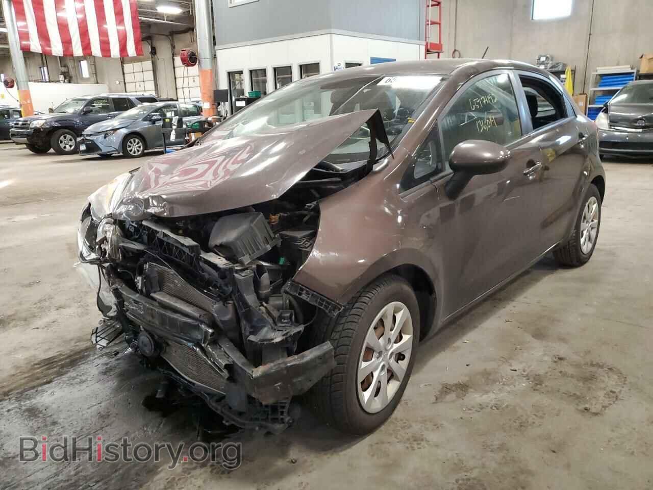2013 KIA RIO - VIN: KNADN5A34D6196582 - Фото 2
