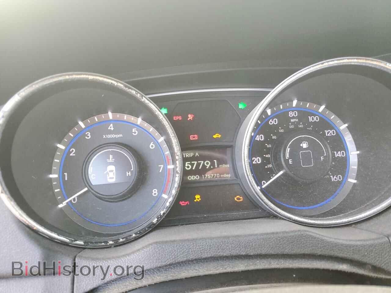 2013 HYUNDAI SONATA - VIN: 5NPEC4AB3DH788446 - Фото 9
