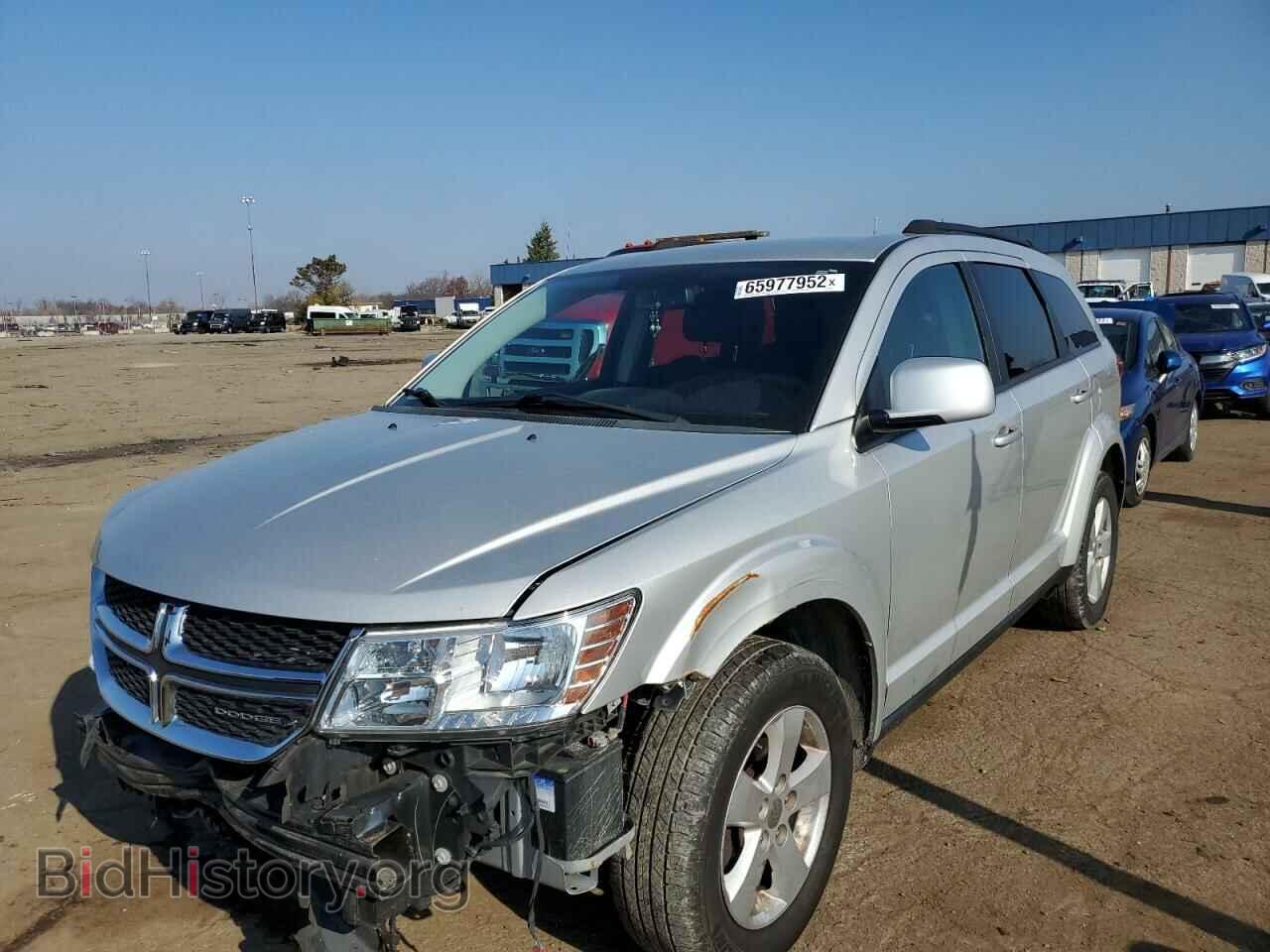 2011 DODGE JOURNEY - VIN: 3D4PG1FG3BT558261 - Фото 2