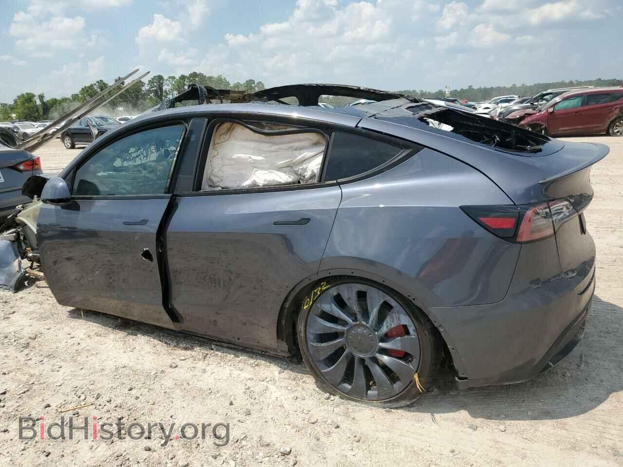 2023 TESLA MODEL Y - VIN: 7SAYGDEF5PF829521 - Фото 2