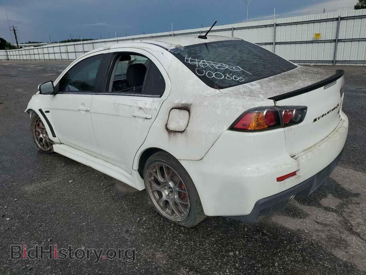 2015 MITSUBISHI EVO - VIN: JA32W5FV9FU008654 - Фото 2
