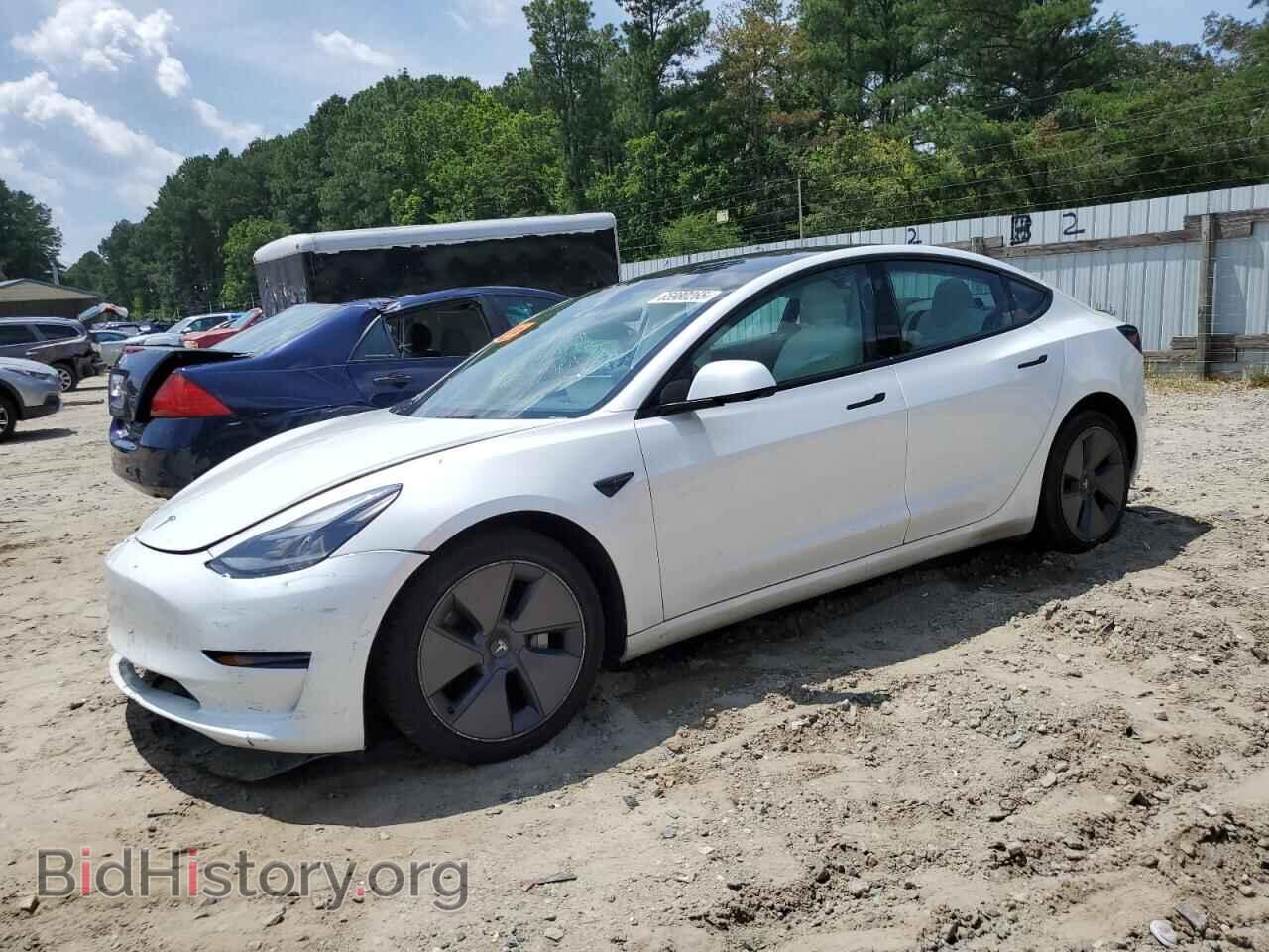 Фотография 5YJ3E1EB8NF114657 - TESLA MODEL 3 2022