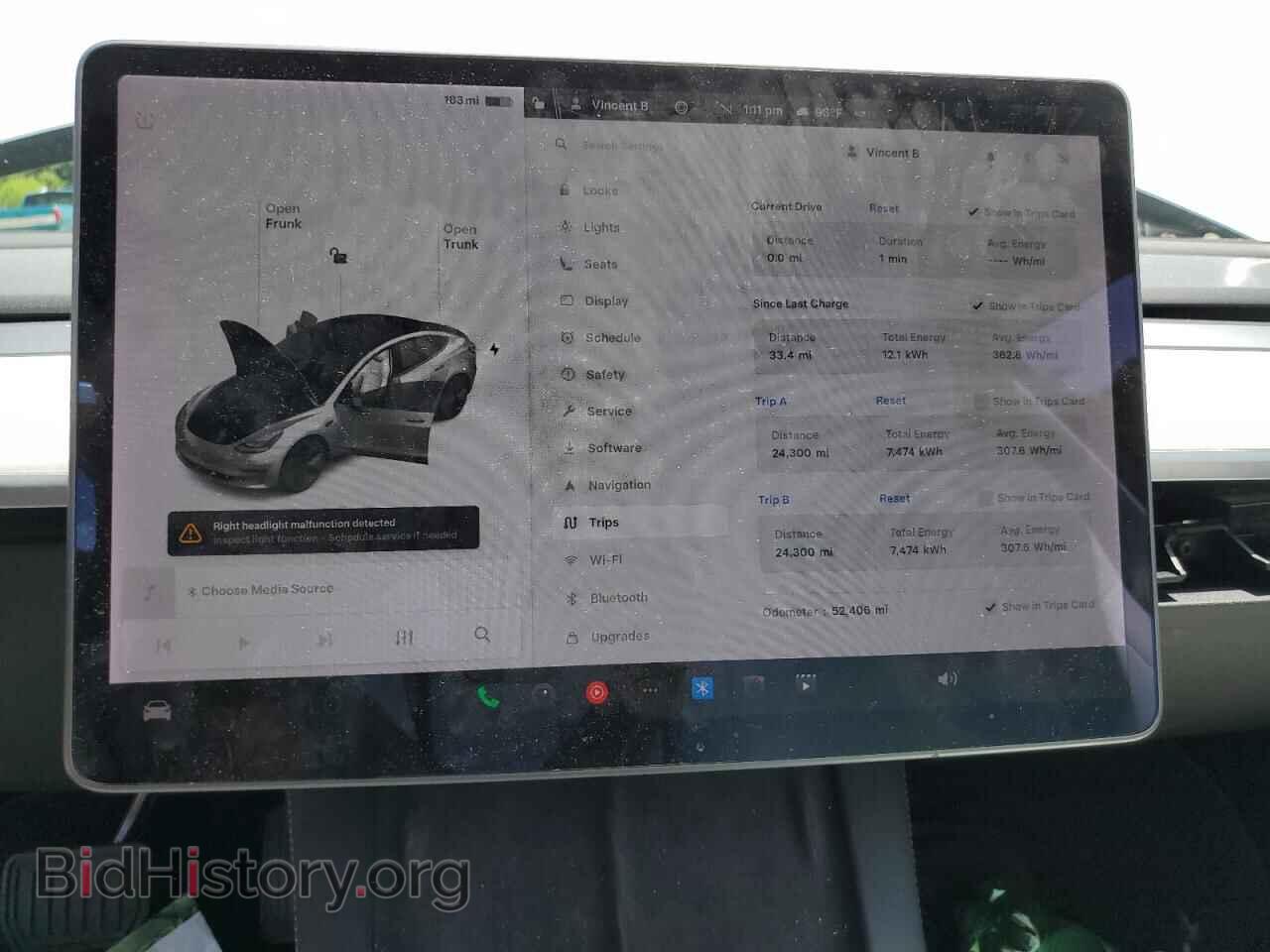 2022 TESLA MODEL 3 - VIN: 5YJ3E1EB8NF114657 - Photo 9