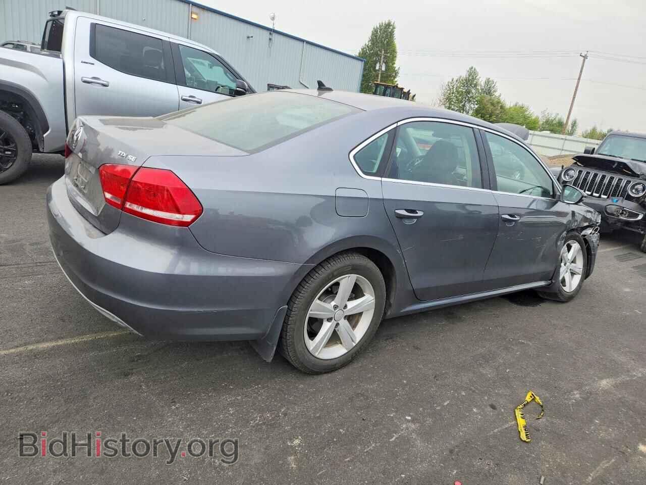 2012 VOLKSWAGEN PASSAT - VIN: 1VWBN7A3XCC010420 - Фото 3