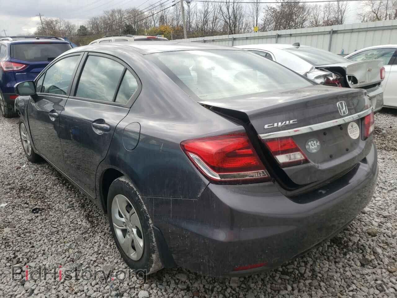 2015 HONDA CIVIC - VIN: 19XFB2F55FE112344 - Фото 3
