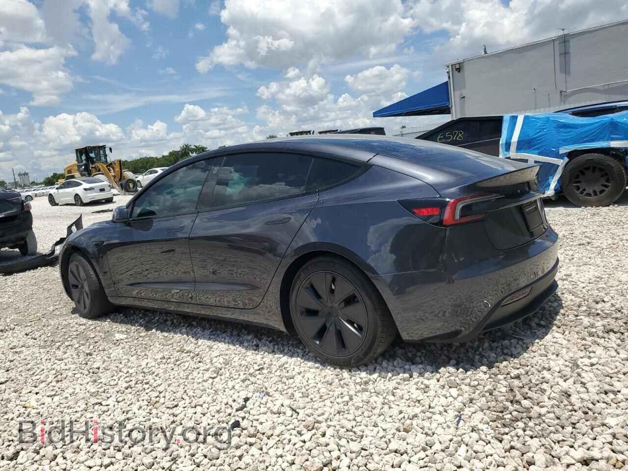 2024 TESLA MODEL 3 - VIN: 5YJ3E1EA5RF756184 - Фото 2