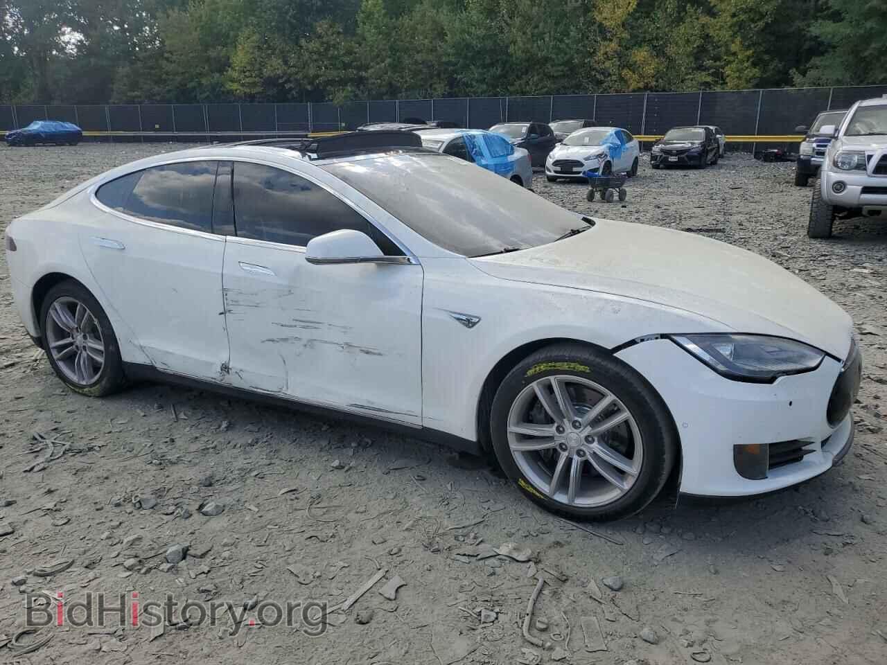 2015 TESLA MODEL S - VIN: 5YJSA1E19FF103621 - Фото 4
