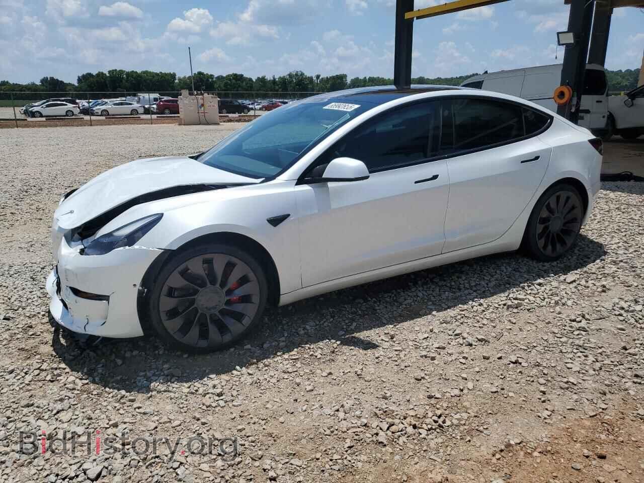 Photo 5YJ3E1EC7MF926037 - TESLA MODEL 3 2021