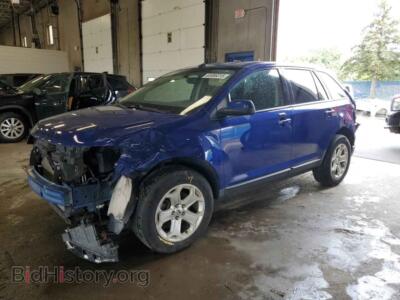 2014 Ford EDGE SEL, blue — VIN 2FMDK4JC4EBB40937, Copart