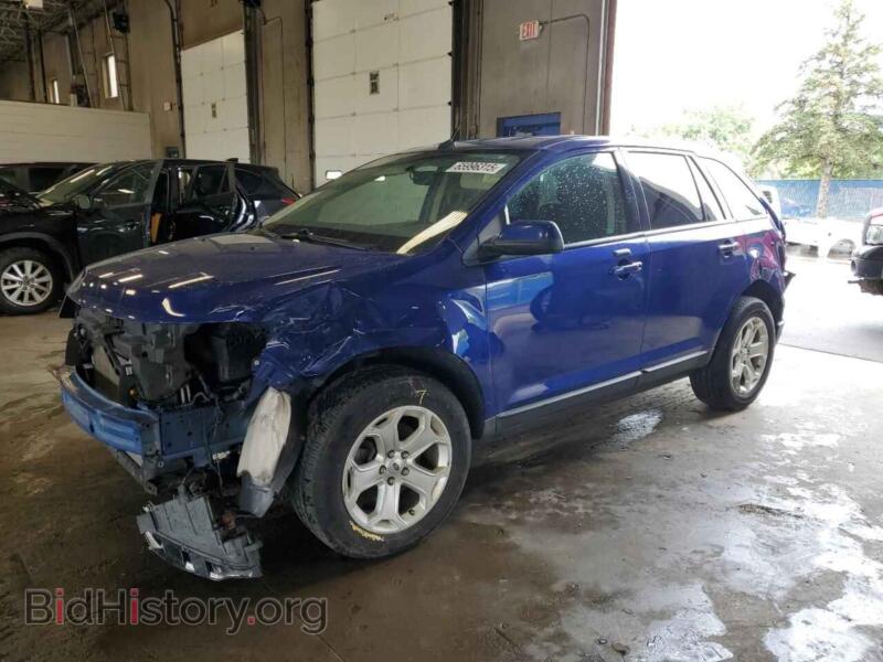 2014 Ford EDGE SEL (VIN 2FMDK4JC4EBB40937) — photo 1 of 15, Copart, damage: front end