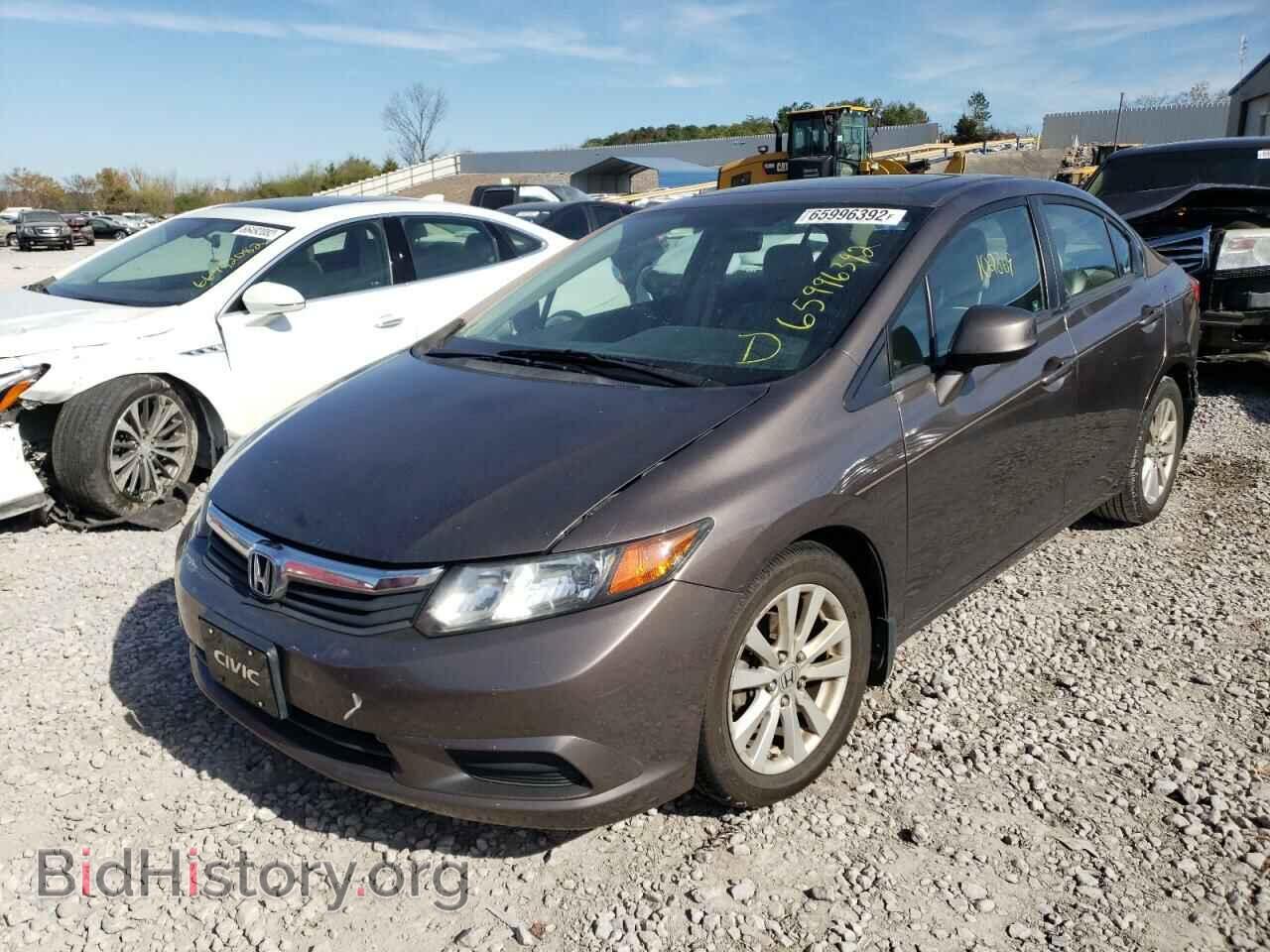 2012 HONDA CIVIC - VIN: 2HGFB2F86CH535414 - Фото 2