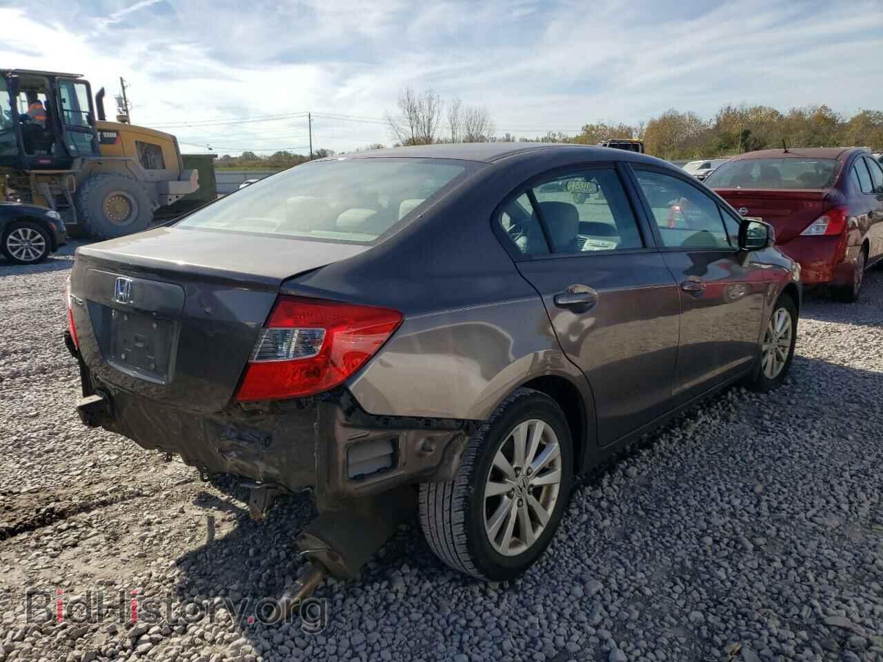 2012 HONDA CIVIC - VIN: 2HGFB2F86CH535414 - Фото 4