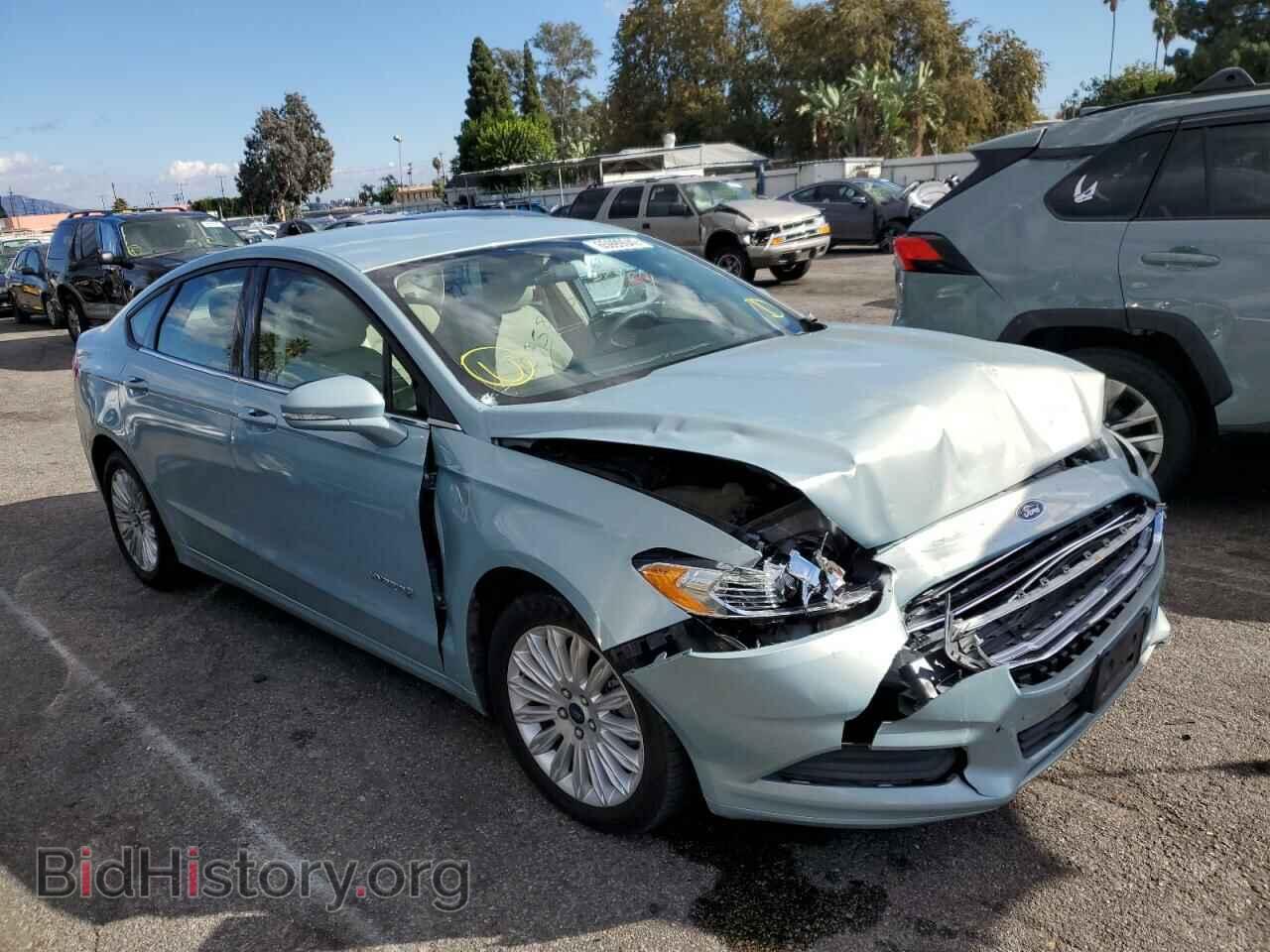 Фотография 3FA6P0LU5DR344567 - FORD FUSION 2013