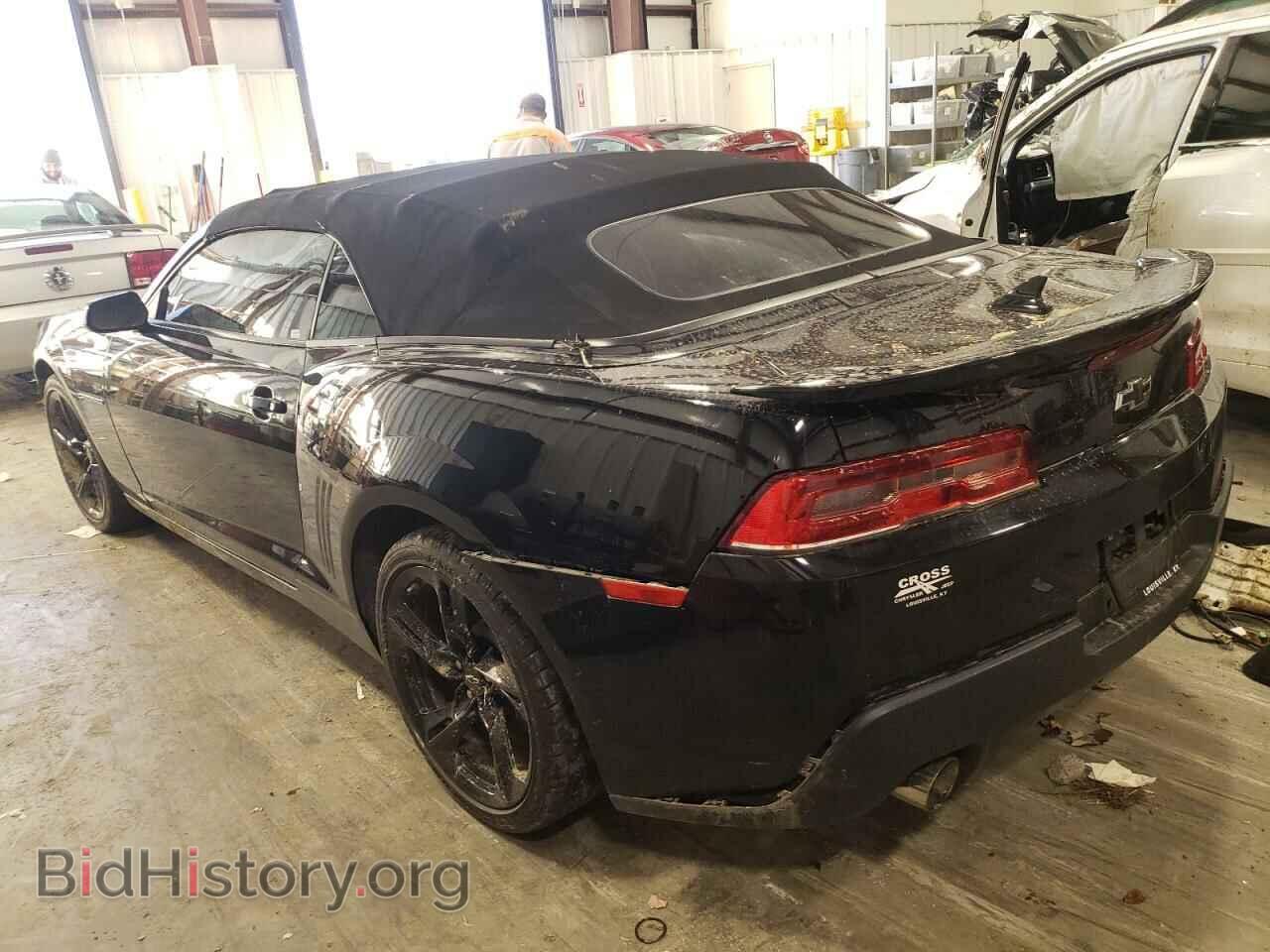 2014 CHEVROLET CAMARO - VIN: 2G1FC3D39E9320561 - Фото 3