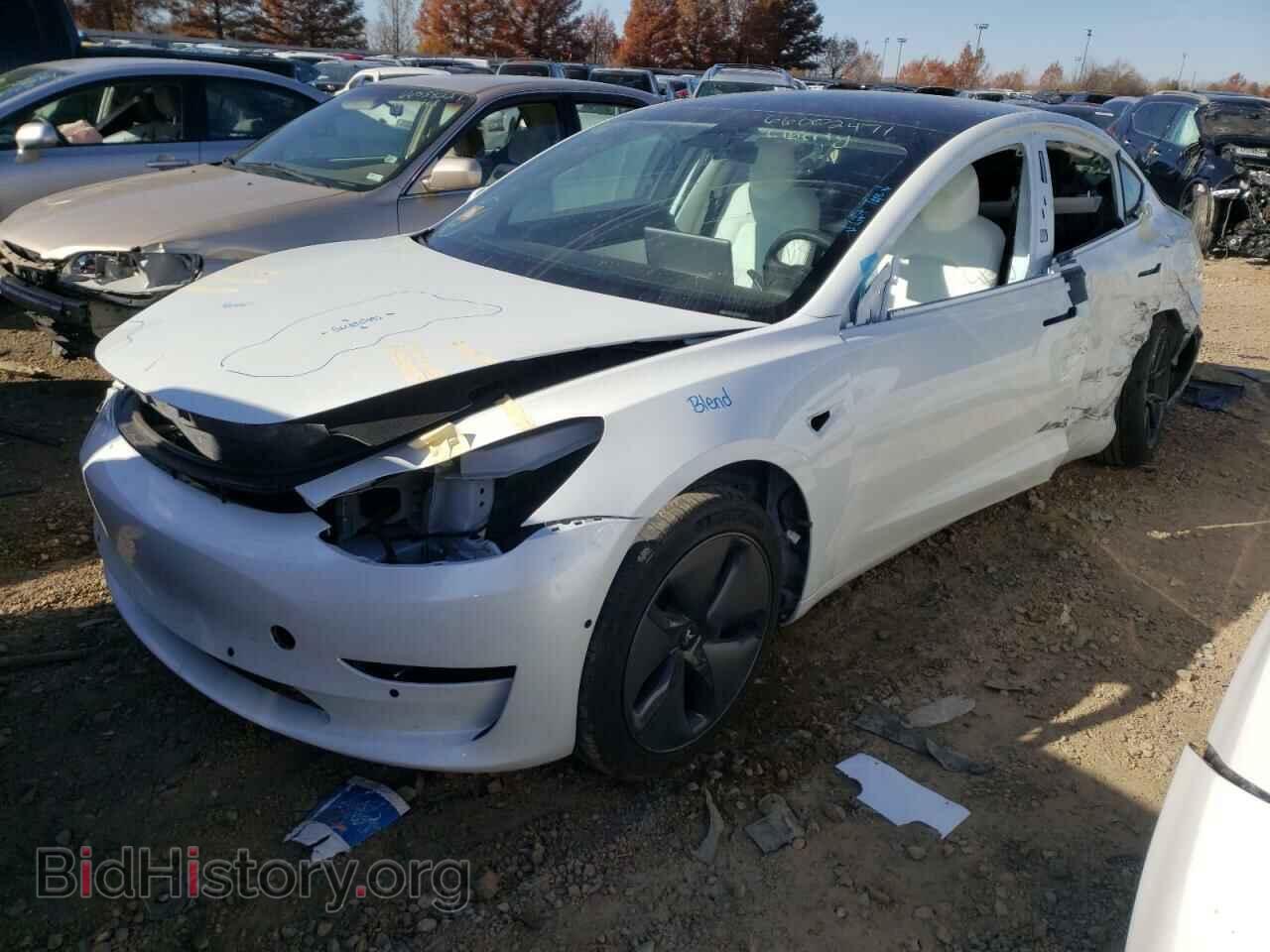 2020 TESLA MODEL 3 - VIN: 5YJ3E1EBXLF607009 - Фото 2