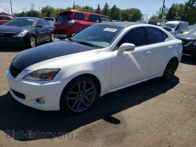 2010 Lexus IS IS 250, белый — VIN JTHCF5C23A2032998, Copart