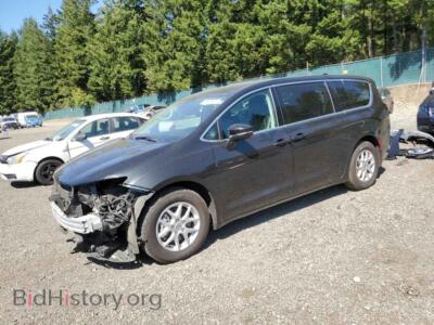 2023 Chrysler PACIFICA Touring L, черный — VIN 2C4RC1BG3PR628150, Copart
