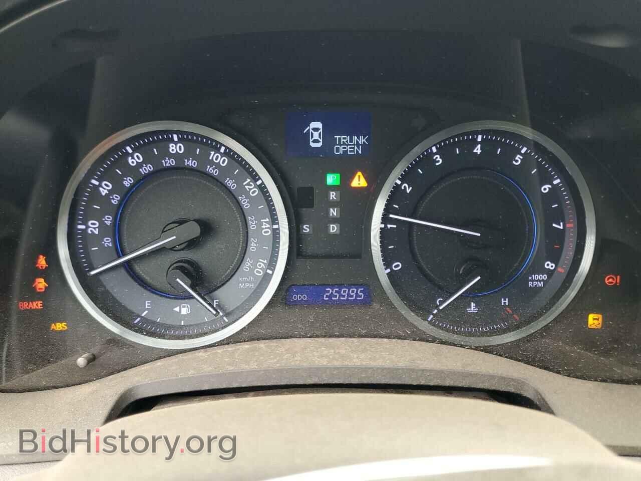2012 LEXUS IS - VIN: JTHCF5C29C5060323 - Фото 9