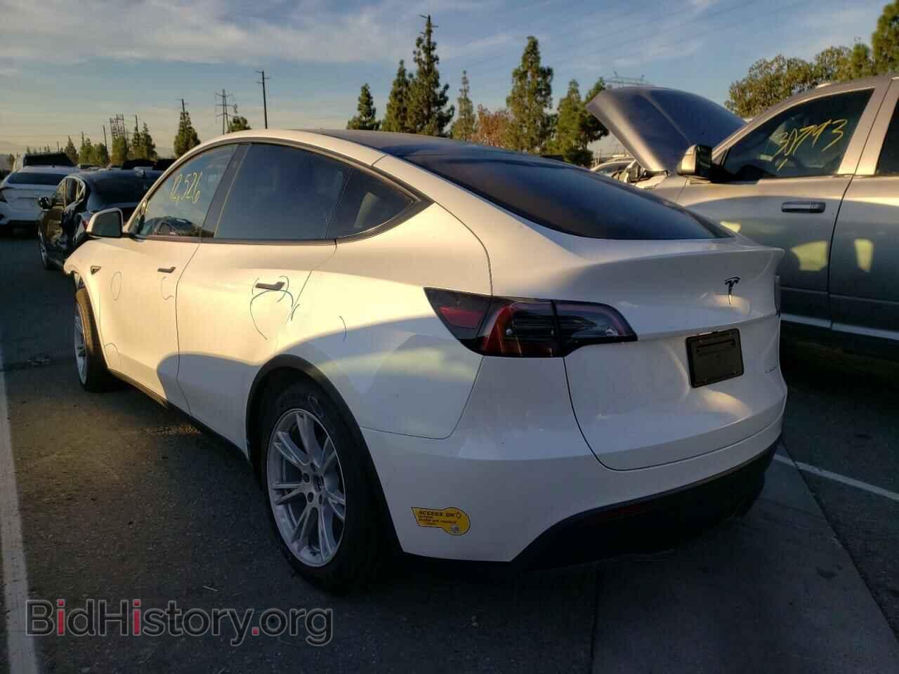 2022 TESLA MODEL Y - VIN: 7SAYGDEEXNF368501 - Фото 3