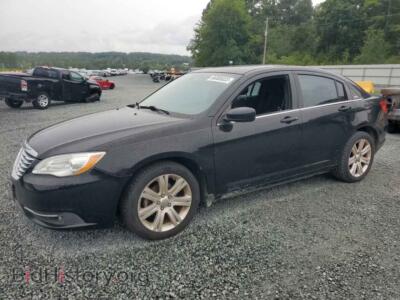 2013 Chrysler 200 200 Tourin, черный — VIN 1C3CCBBB5DN547468, Copart