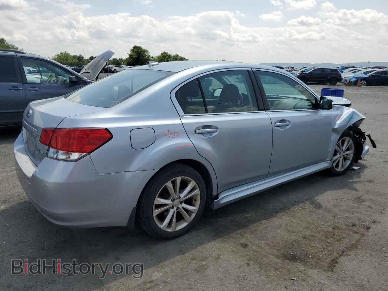 2014 SUBARU LEGACY - VIN: 4S3BMBD68E3019652 - Фото 3