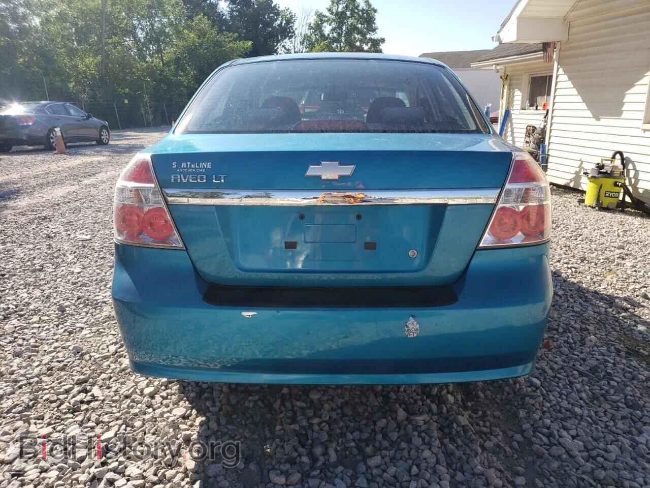 2009 CHEVROLET AVEO - VIN: KL1TD56E89B337672 - Фото 6