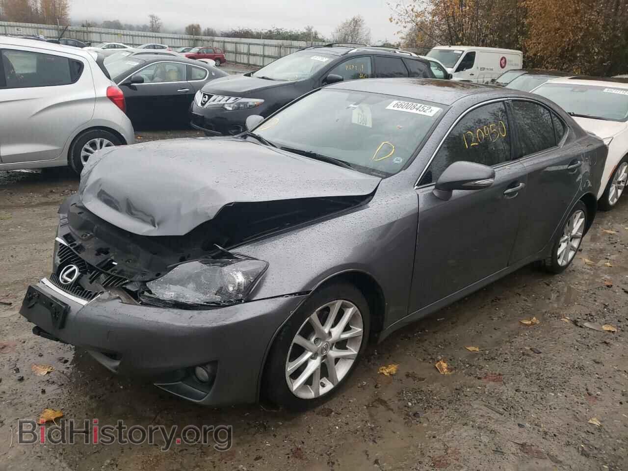 2012 LEXUS IS - VIN: JTHCF5C20C5055270 - Фото 2
