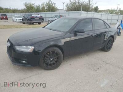 2013 Audi A4 Premium, black — VIN WAUDFAFL7DN029265, Copart