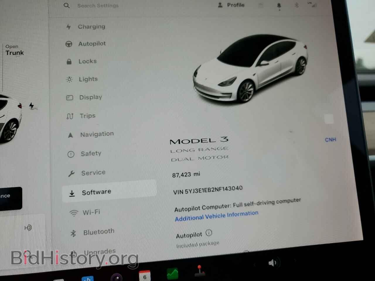 2022 TESLA MODEL 3 - VIN: 5YJ3E1EB2NF143040 - Photo 9