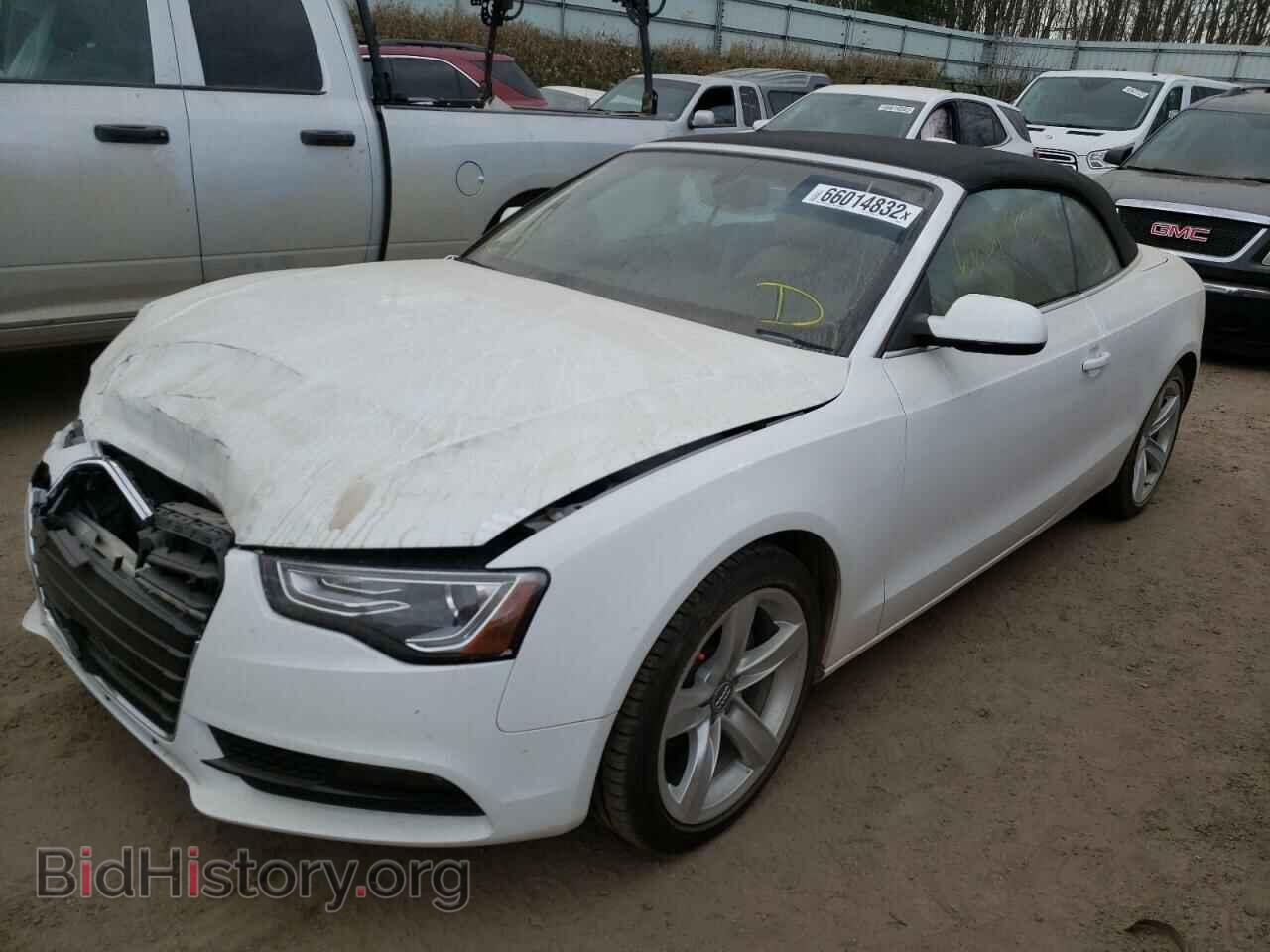 2013 AUDI A5 - VIN: WAULFAFH2DN009982 - Фото 2