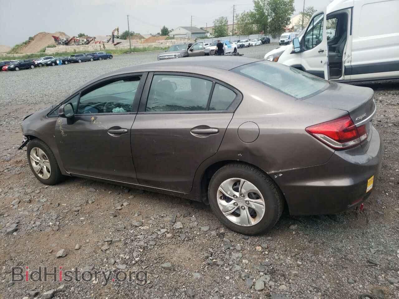 2013 HONDA CIVIC - VIN: 2HGFB2F50DH582932 - Фото 2
