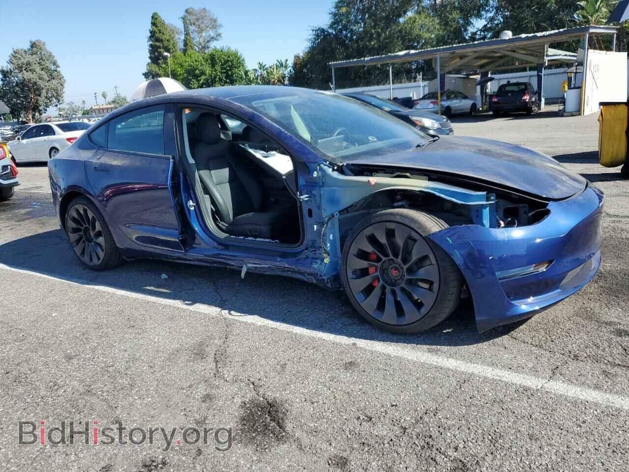 2022 TESLA MODEL 3 - VIN: 5YJ3E1EC7NF168640 - Фото 4