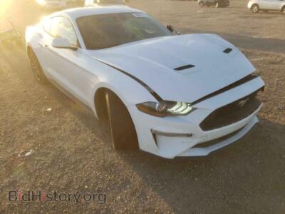 2020 Ford MUSTANG, белый — VIN 1FA6P8TH0L5146322, Copart