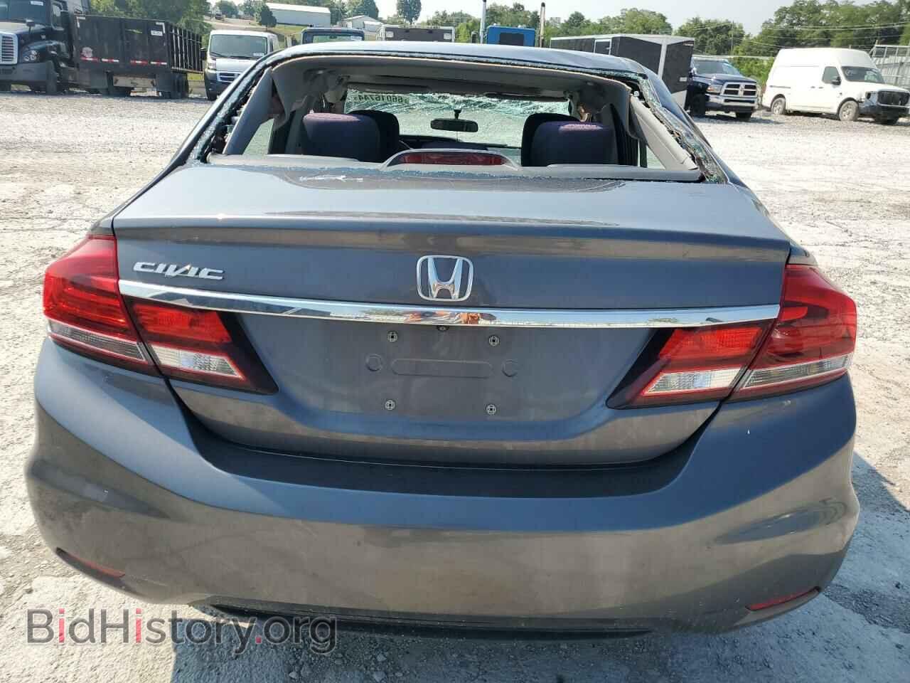 2014 HONDA CIVIC - VIN: 2HGFB2F83EH502633 - Фото 6
