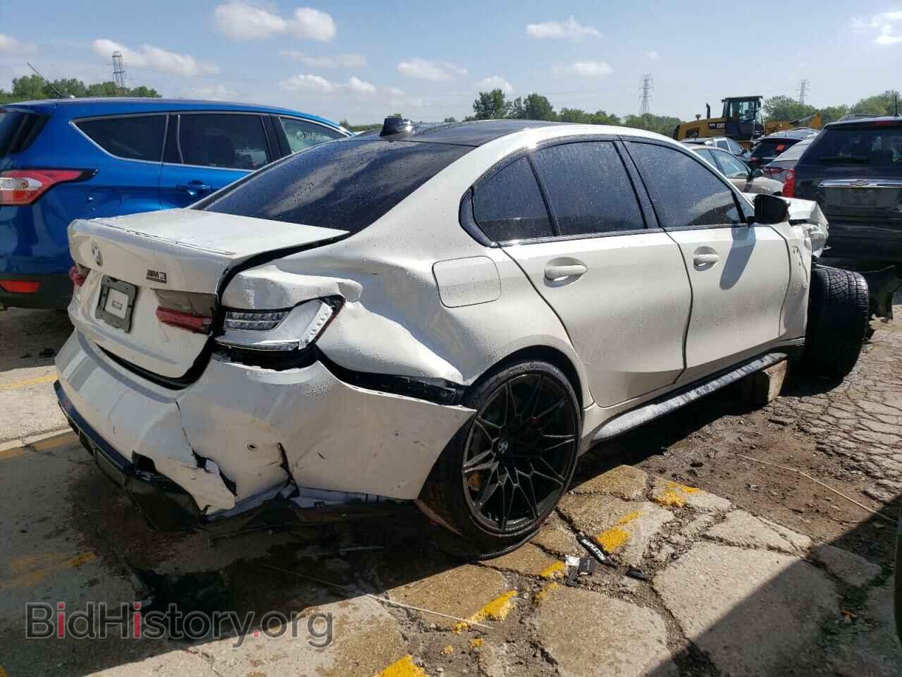 2022 BMW M3 - VIN: WBS43AY09NFM43859 - Фото 3