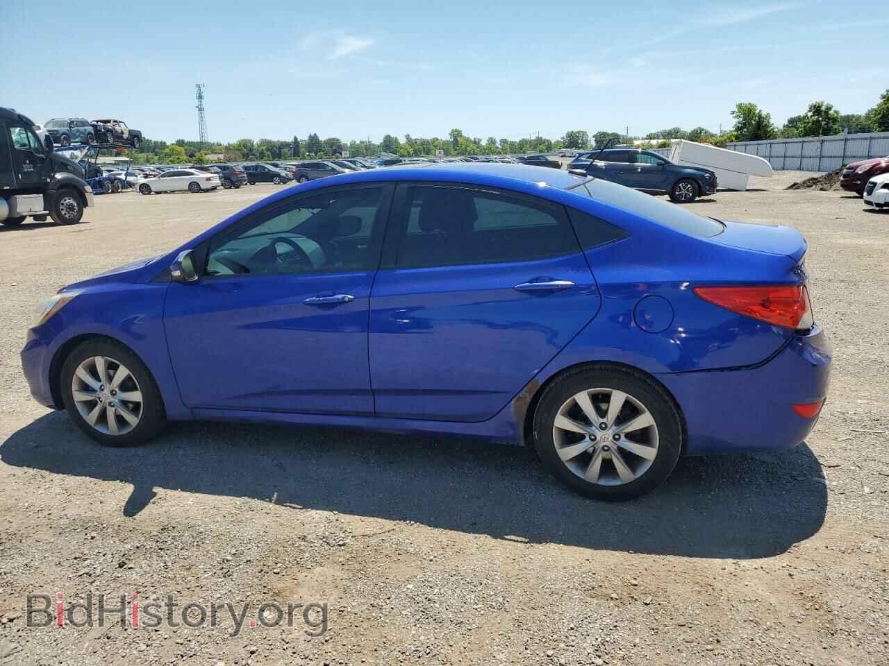 2014 HYUNDAI ACCENT - VIN: KMHCU4AE9EU664165 - Фото 2