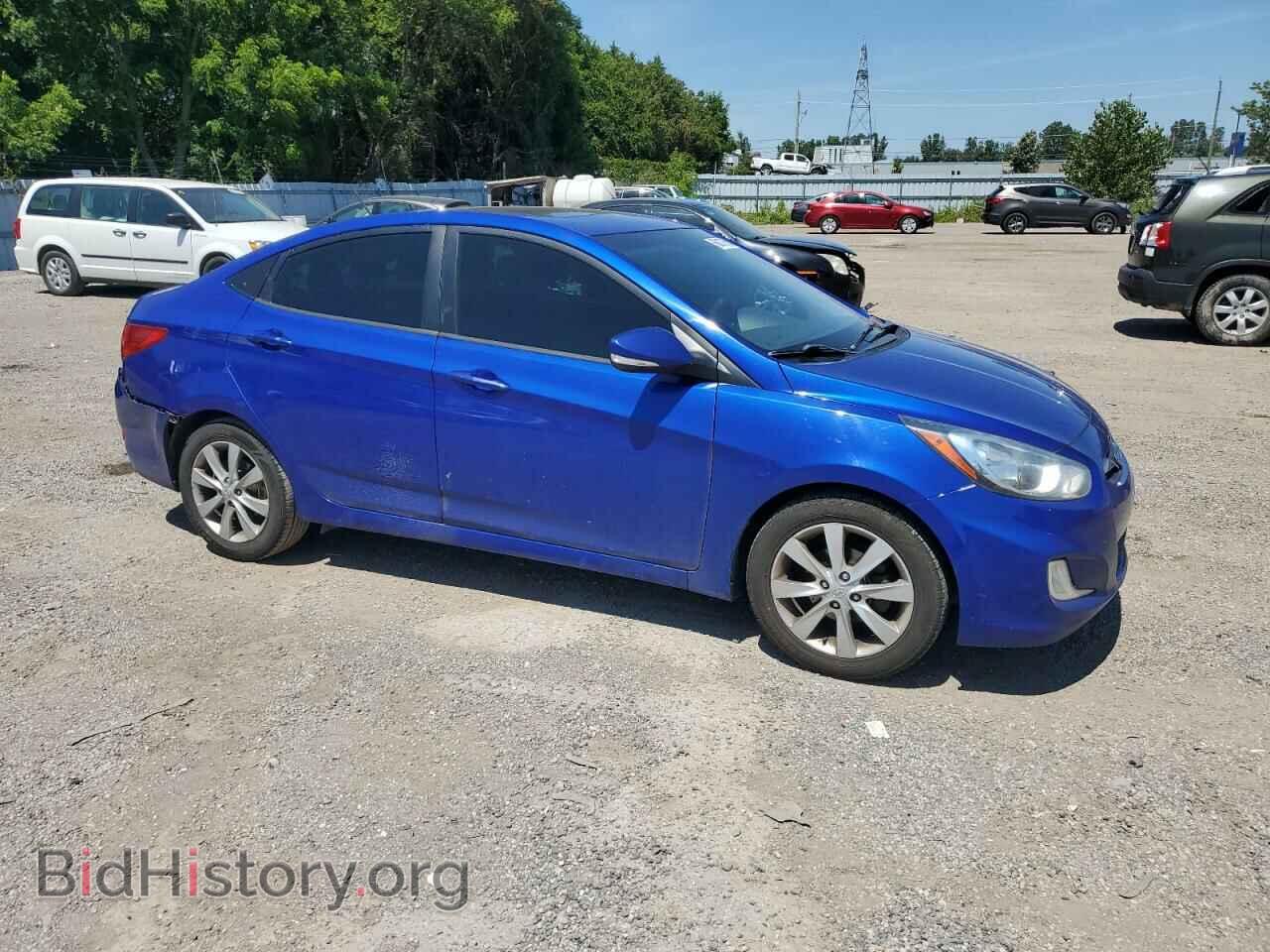 2014 HYUNDAI ACCENT - VIN: KMHCU4AE9EU664165 - Фото 4
