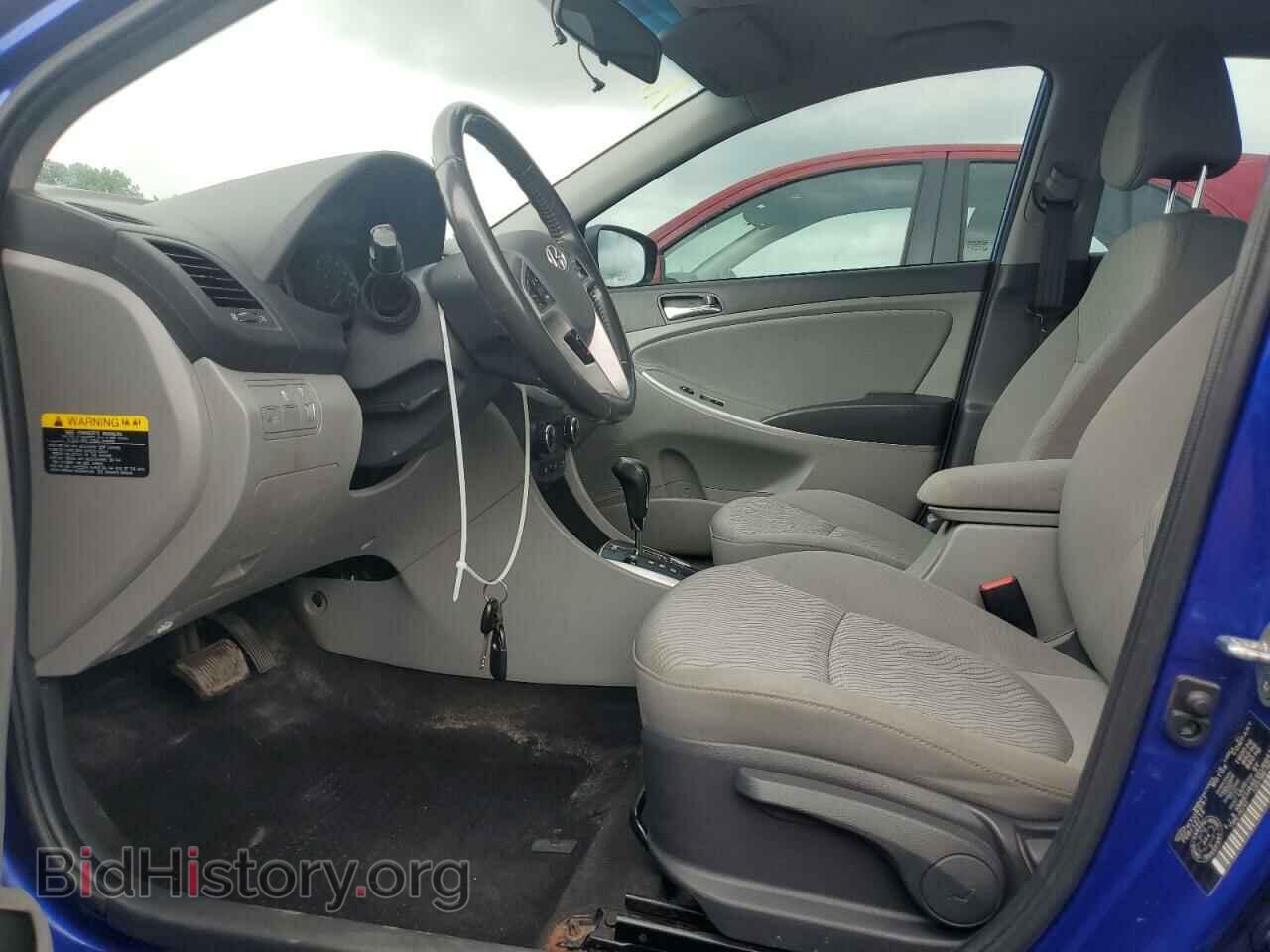 2014 HYUNDAI ACCENT - VIN: KMHCU4AE9EU664165 - Фото 7