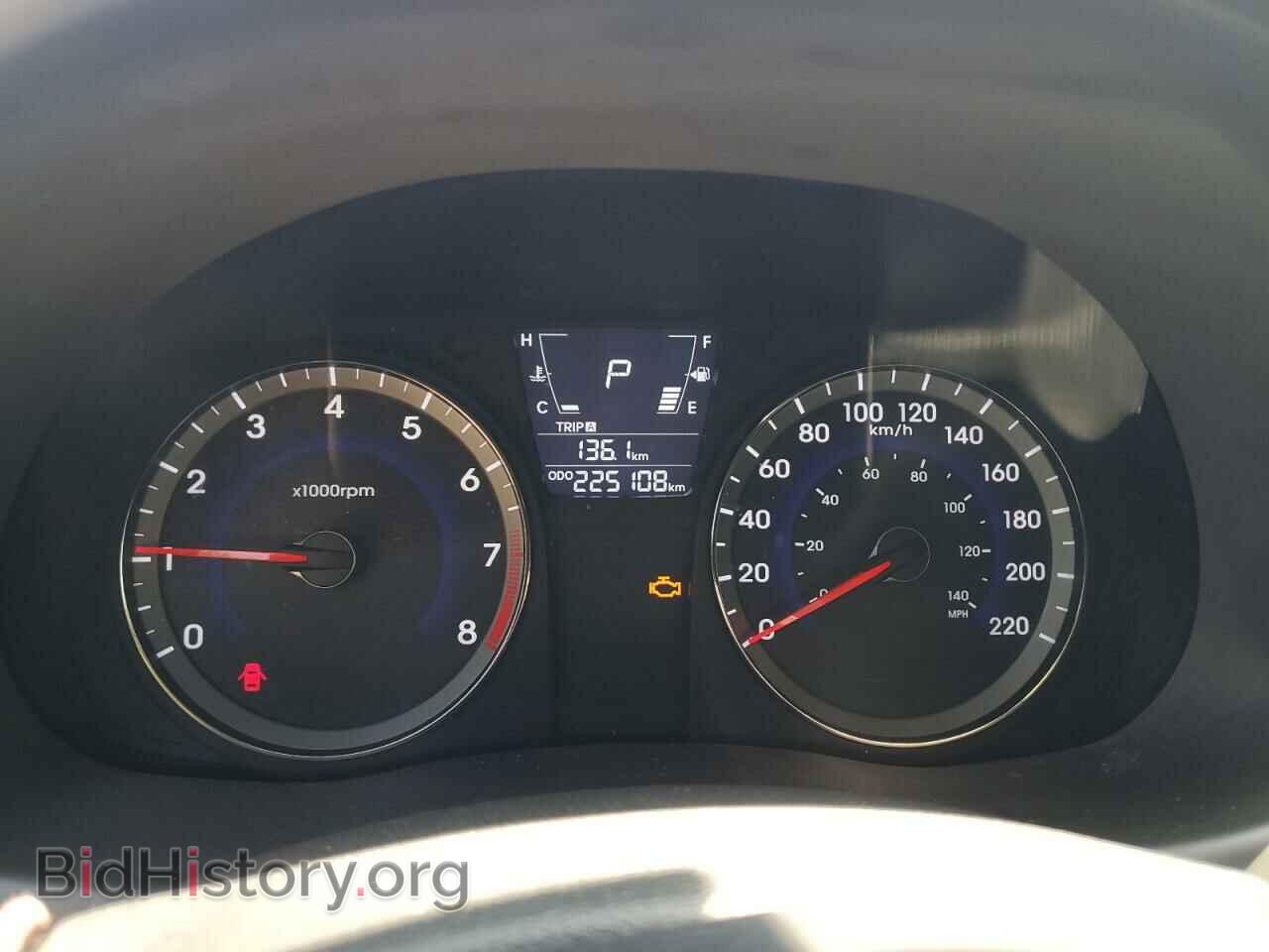 2014 HYUNDAI ACCENT - VIN: KMHCU4AE9EU664165 - Фото 9