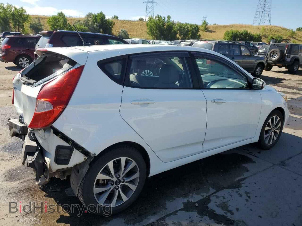 2015 HYUNDAI ACCENT - VIN: KMHCU5AE3FU217502 - Фото 3