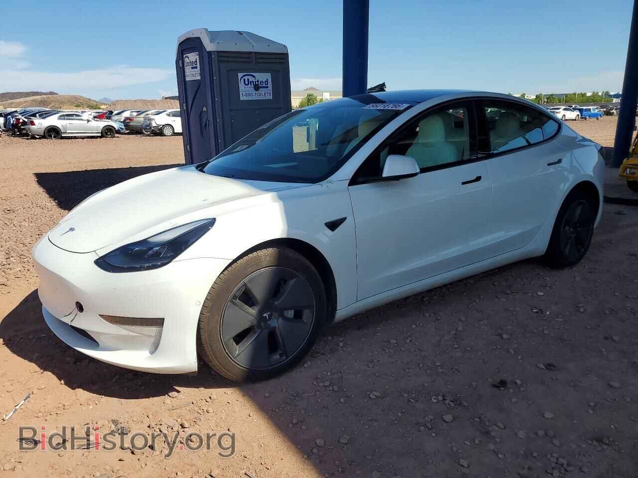 Photo 5YJ3E1EA9MF973214 - TESLA MODEL 3 2021